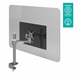 Dataflex 44.310 panneau d'intimité pour ordinateur de bureau Transparent 