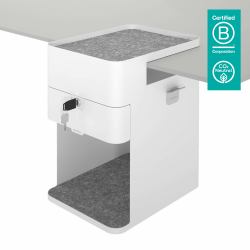 Dataflex Bento 500 module de classement de bureau Acier Blanc 
