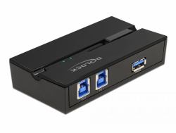 DeLOCK Commutateur USB 3.0 2 PC à 1 appareil 