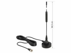 DeLOCK 12412 antenne Antenne omni-directionnelle Type F 0 dBi 