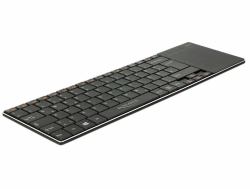 DeLOCK 12454 clavier pour tablette Micro-USB Noir 