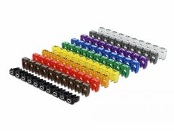 DeLOCK 18304 range-câbles et serre-câbles Couleurs assorties 100 pièce[s] 
