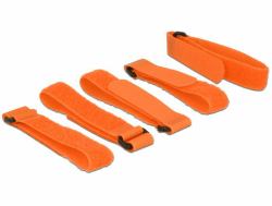 DeLOCK 18707 Velcro Orange 5 pièce[s] 