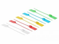 DeLOCK 18825 serre-câbles Releasable cable tie Plastique Couleurs assorties 10 pièce[s] 