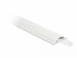 DeLOCK Conduite de câble 30 x 8 mm - longueur 1 m, blanc 