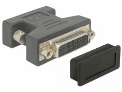 DeLOCK 60160 protection de sécurité pour prise DVI Noir 10 pièce[s] 