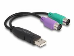 DeLOCK Adaptateur USB à PS/2 