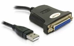 DeLOCK USB 1.1 parallel adapter câble parallèle 0,8 m 