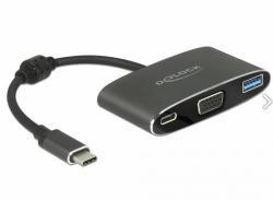 DeLOCK 62992 adaptateur graphique USB 3840 x 2160 pixels Gris 