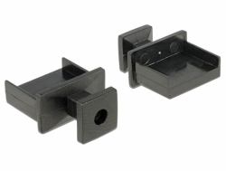 DeLOCK 64009 protection de sécurité pour prise USB Type-A Noir 10 pièce[s] 