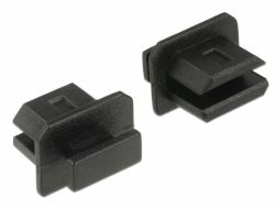 DeLOCK 64026 protection de sécurité pour prise mini Displayport Noir 10 pièce[s] 
