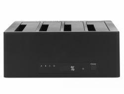 DeLOCK 64063 Station d'accueil de disques de stockage USB 3.2 Gen 1 [3.1 Gen 1] Type-B Noir 