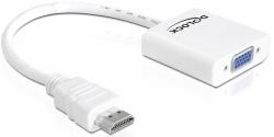 DeLOCK 65346 câble vidéo et adaptateur VGA [D-Sub] HDMI Type A [Standard] Blanc 