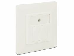 DeLOCK 86219 prise de courant RJ-45 Blanc 
