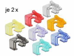 DeLOCK 86420 range-câbles et serre-câbles Multicolore 16 pièce[s] 