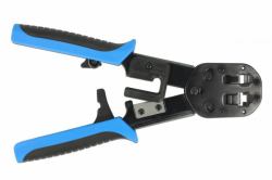 DeLOCK 86450 Pince à sertir Ensemble d'outils Noir, Bleu 