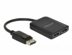 DeLOCK DisplayPort 1.4 Splitter 1 x DisplayPort pour 2 x DisplayPort MST 