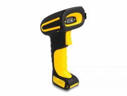 DeLOCK Scanner de code-barres industriel 1D et 2D pour 433 MHz ou Bluetooth avec station de chargement à induction 