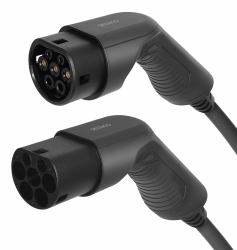 Deltaco EV-3217 câble électrique Noir 7 m 