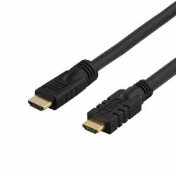 Deltaco HDMI-1200 câble HDMI 20 m HDMI Type A [Standard] Noir 