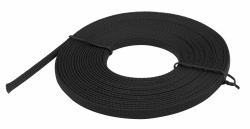 Deltaco Nylon net cable tube OD6.0 mm, 5 m, bl