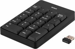 Deltaco TB-144 clavier numérique Universel RF sans fil Noir 