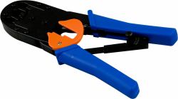Deltaco VK-16 testeur de câble réseau Coupe-câbles manuel Bleu 