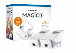 Devolo Magic 2 LAN 2400 Mbit/s Ethernet/LAN Blanc 2 pièce[s] 
