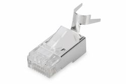 Digitus Connecteur modulaire pour câble rond, CAT 6A, blindé, Connecteur de passage 