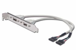 Digitus Câble USB en tôle à fente 