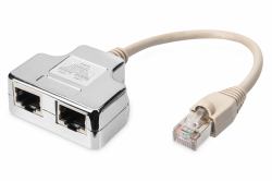 Digitus Adaptateur de câble de brassage, CAT 5e, blindé - 1:1 