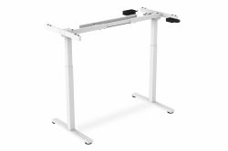 Digitus Piètement de table réglable en hauteur électriquement, un moteur, 2 vitesses, blanc 