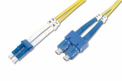 Digitus Câble de brassage monomode à fibre optique, LC / SC 