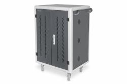Digitus Armoire de charge mobile pour ordinateurs portables / tablettes jusqu’à 15,6 pouces, synchronisation des données, UV-C 