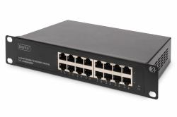 Digitus Commutateur Gigabit Ethernet 10", 16 ports, non géré 