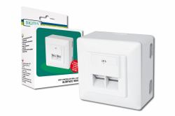Digitus DN-9006-N prise de courant RJ-45 Blanc 