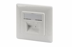 Digitus DN-9007-1 prise de courant 2 x RJ-45 Blanc 