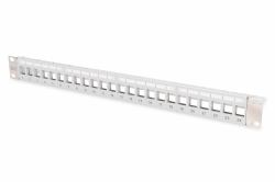 Digitus Panneau de connexion modulaire ® pour connecteur Keystone 1U montable en rack, déchargé 
