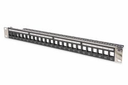 Digitus Panneau de connexion modulaire ® pour connecteur Keystone 1U montable en rack, déchargé 