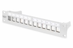 Digitus Panneau de brassage modulaire, 8 ports 