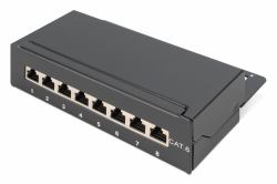 Digitus Panneau de brassage desktop CAT 6, classe E, blindé 