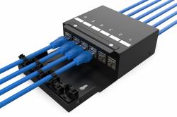 Digitus DN-93708-6 boîte de jonction réseau Noir 