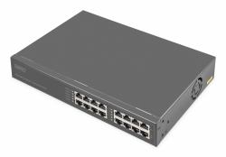 Digitus Injecteur PoE Gigabit Ethernet 8 ports, 802.3bt, 250 W 