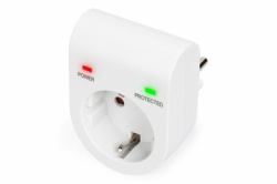 Digitus DN-95400 protection surtension 1 sortie[s] CA 230 V Blanc 