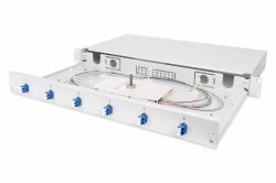 Digitus Boîtier d’épissure à fibre optique, équipé, LC, OS2 