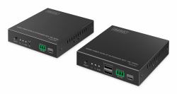 Digitus Kit extender KVM IP fibre HDMI, 4K/60Hz 