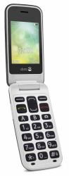 Doro 2424 6,1 cm [2.4"] 92 g Graphite, Blanc Téléphone pour seniors 