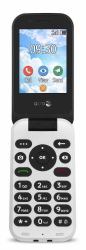 Doro 7030 7,11 cm [2.8"] 124 g Noir, Blanc Téléphone numérique 