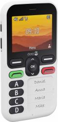Doro Leva X10 6,1 cm [2.4"] 117 g Noir, Blanc Téléphone pour seniors 