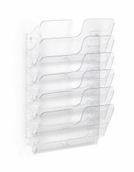 Durable FLEXIPLUS Présentoir à livres 6 étagères Transparent 